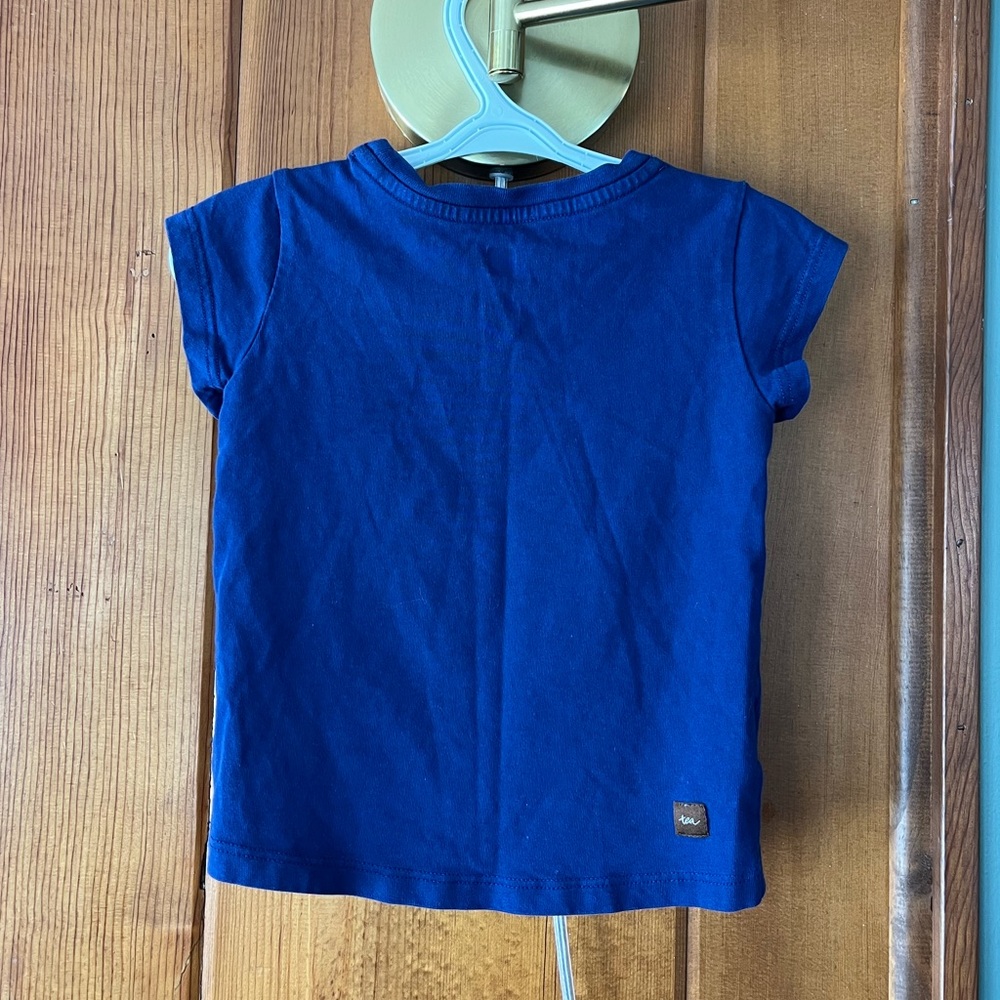 Tea Collection Wave Rider Graphic Tee- Size 2T - Picture 3 of 4